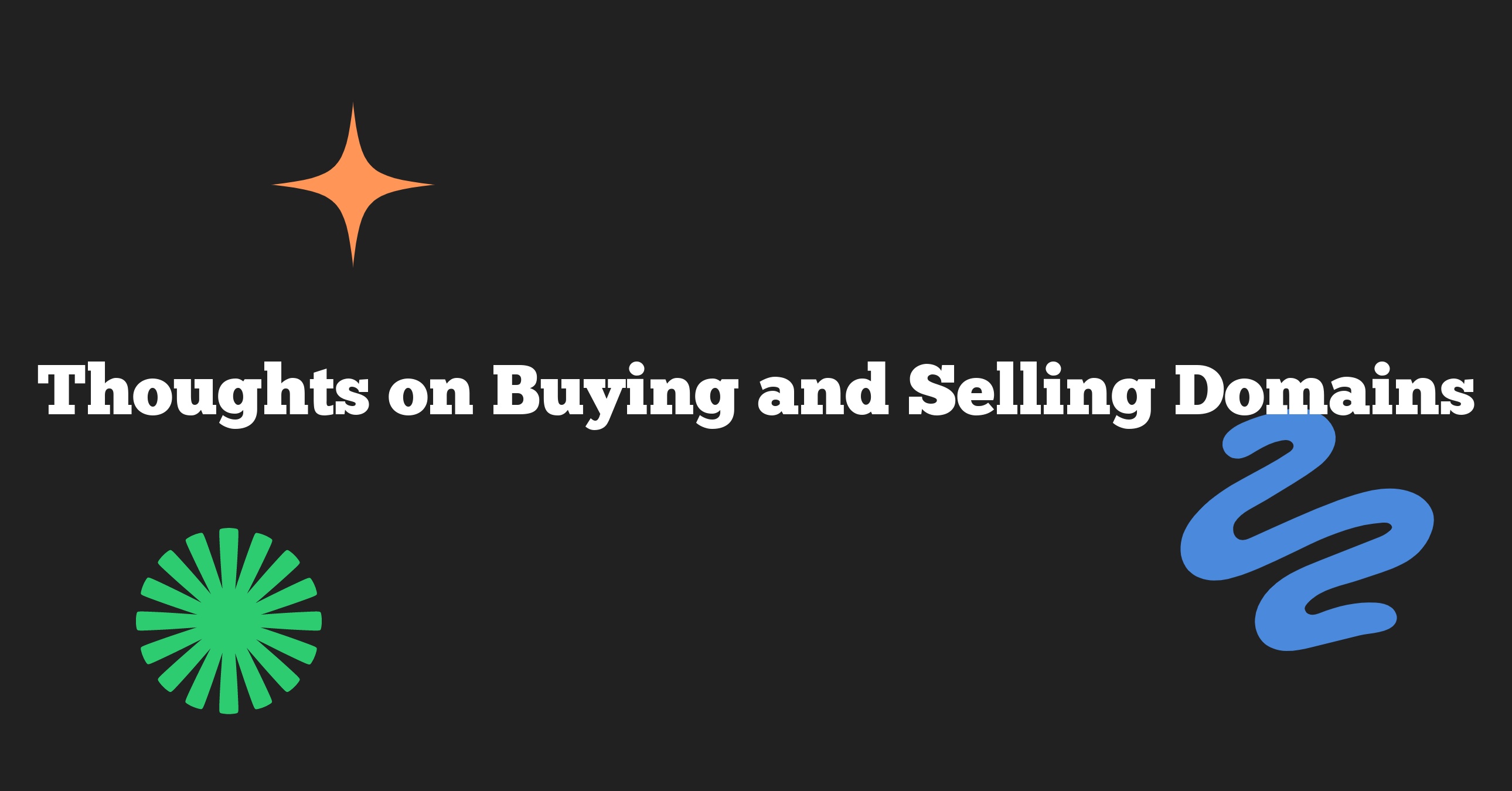 Perspectives on Domain Acquisition and Valuation